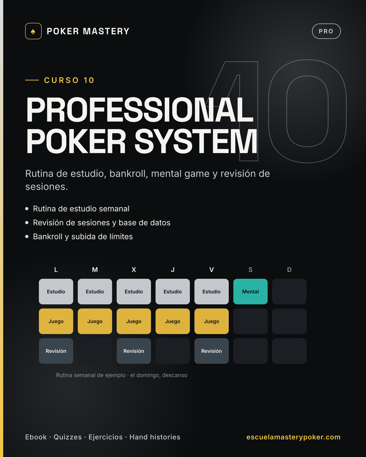 Curso 10 · Professional Poker System
